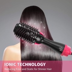 Hair Dryer and Styler - Hot Air Brush - 1200W - One Step Hair Dryer and Styler - Hot Air Brush - 1200W - One Step