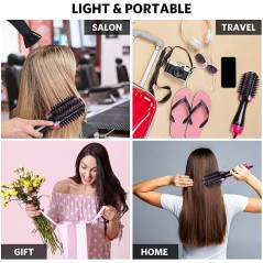 Hair Dryer and Styler - Hot Air Brush - 1200W - One Step Hair Dryer and Styler - Hot Air Brush - 1200W - One Step