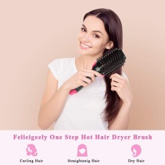 Hair Dryer and Styler - Hot Air Brush - 1200W - One Step Hair Dryer and Styler - Hot Air Brush - 1200W - One Step