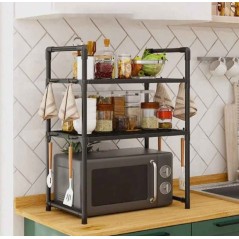 Étagère pour Micro-Ondes Réglable et Extensible