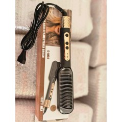 Brosse Lissante Électrique 2-en-1 — Pour un Salon Professionnel à la Maison