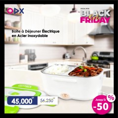 Boîte à déjeuner électrique - Acier Inoxydable 40W