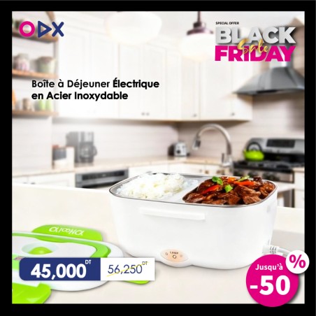 Boîte à déjeuner électrique - Acier Inoxydable 40W