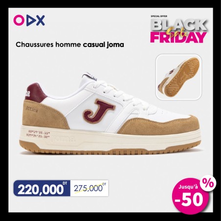 Chaussures homme casual joma - C.Attica Men 2520 Beige rouge