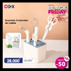 Ensemble d’ustensiles de cuisine