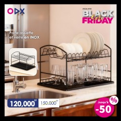 Porte assiette et verre en INOX à poser S-4017-A