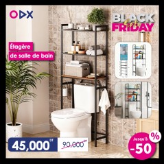 Étagère de salle de bain