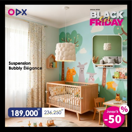 Luminaire suspendu Bubbly – Élégance Wabi-Sabi et charme naturel