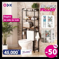 Étagère de salle de bain