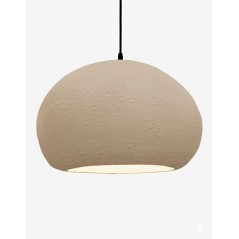 Luminaire suspendu Makalu – Élégance Wabi-Sabi et charme naturel