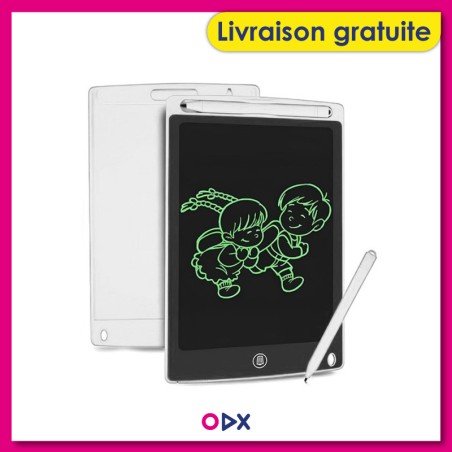 Tablette d'écriture et de dessin LCD à 8.5 pouces