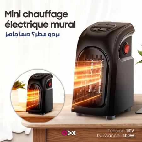 Mini chauffage électrique mural – 400W