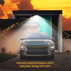 Lampe solaire avec détecteur de mouvement