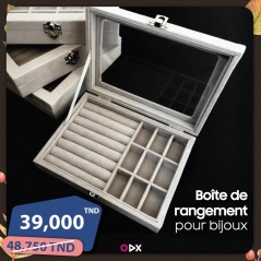 Boîte de rangement pour bijoux