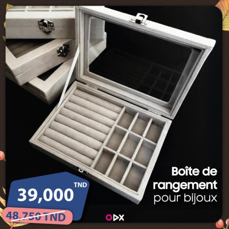 Boîte de rangement pour bijoux
