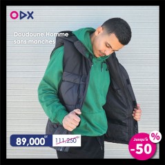 Doudoune homme sans manches