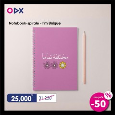 Notebook-spirale - I'm Unique