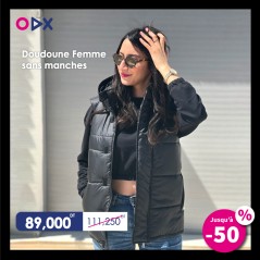 Doudoune Femme sans manches - Noir