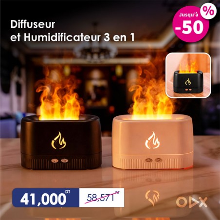 Diffuseur et humidificateur 3 en 1