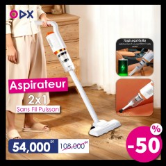 Aspirateur sans fil - Nettoyage facile et rapide