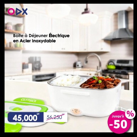 Boîte à déjeuner électrique - Acier Inoxydable 40W