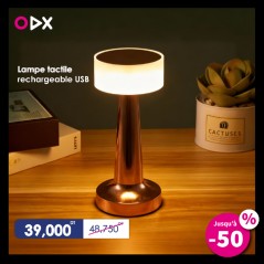 Lampe tactile rechargeable USB