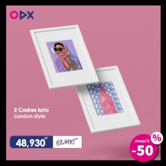 2 Cadres lario - London style