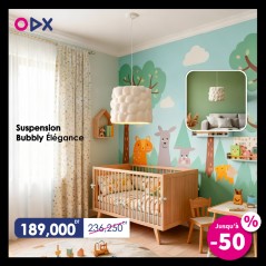 Luminaire suspendu Bubbly – Élégance Wabi-Sabi et charme naturel