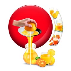 Presse agrumes Moulinex vitapress 0.6L blanc