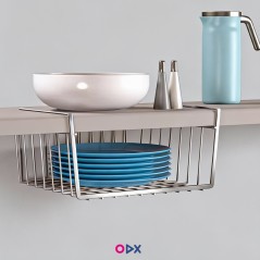 Panier de rangement suspendu en métal