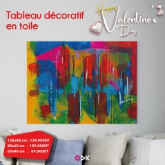 Tableau décoratif en toile -  Steve Johnson, Abstract
