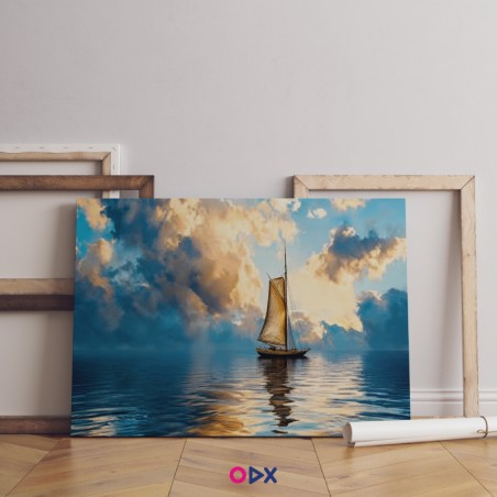 Tableau décoratif en toile - Entre ciel et mer