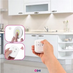 Spots LED avec télécommande sans fil