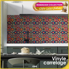 Stickers carrelage cuisine - Ethnique