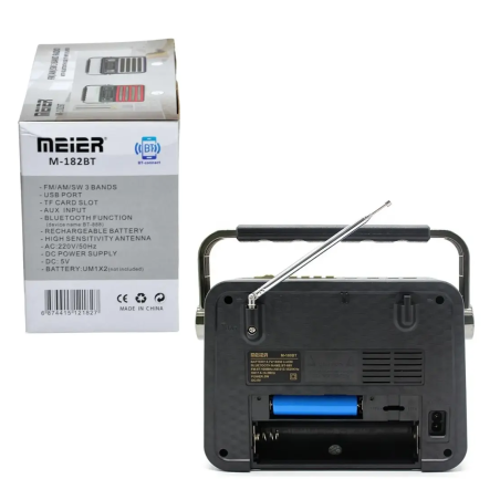 Radio nostalgique rechargeable Meier