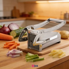 Coupe frites en acier inoxydable